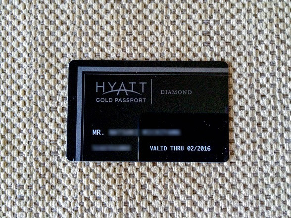 HYATT GOLD PASS Diamond 201503 3